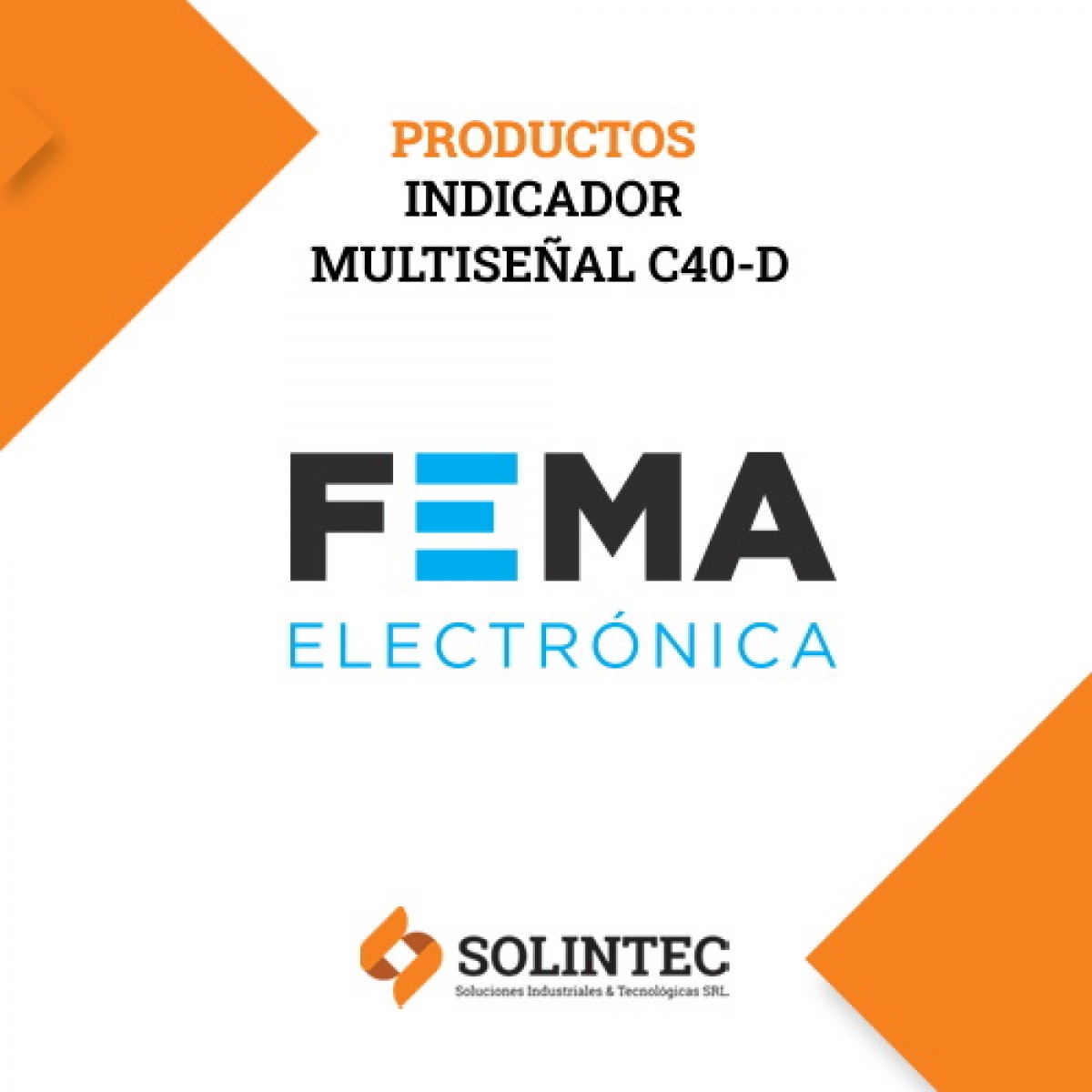 FEMA  | Indicador digital de panel multiseñal C40-D